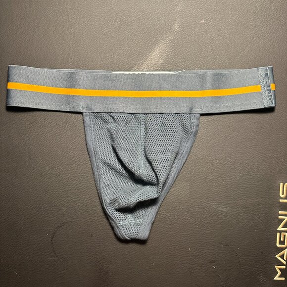 C-IN2 Men's Scrimmage Thong (Small, Channing Charcoal) - Picture 6 of 8